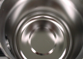 After boiling with citric acid