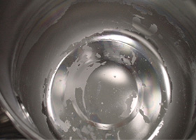 Before boiling with citric acid